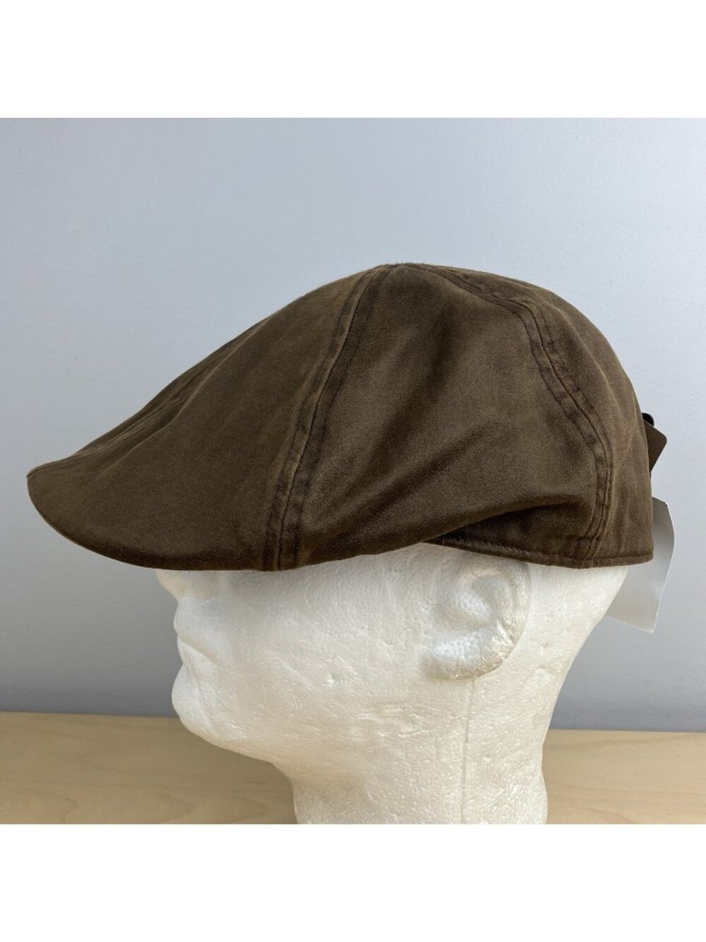 Stetson Newsboy Cabbie Hat Men’s Size L/XL Brown Cotton Blend NWT!